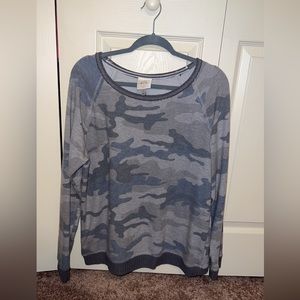 Women’s camo sweater